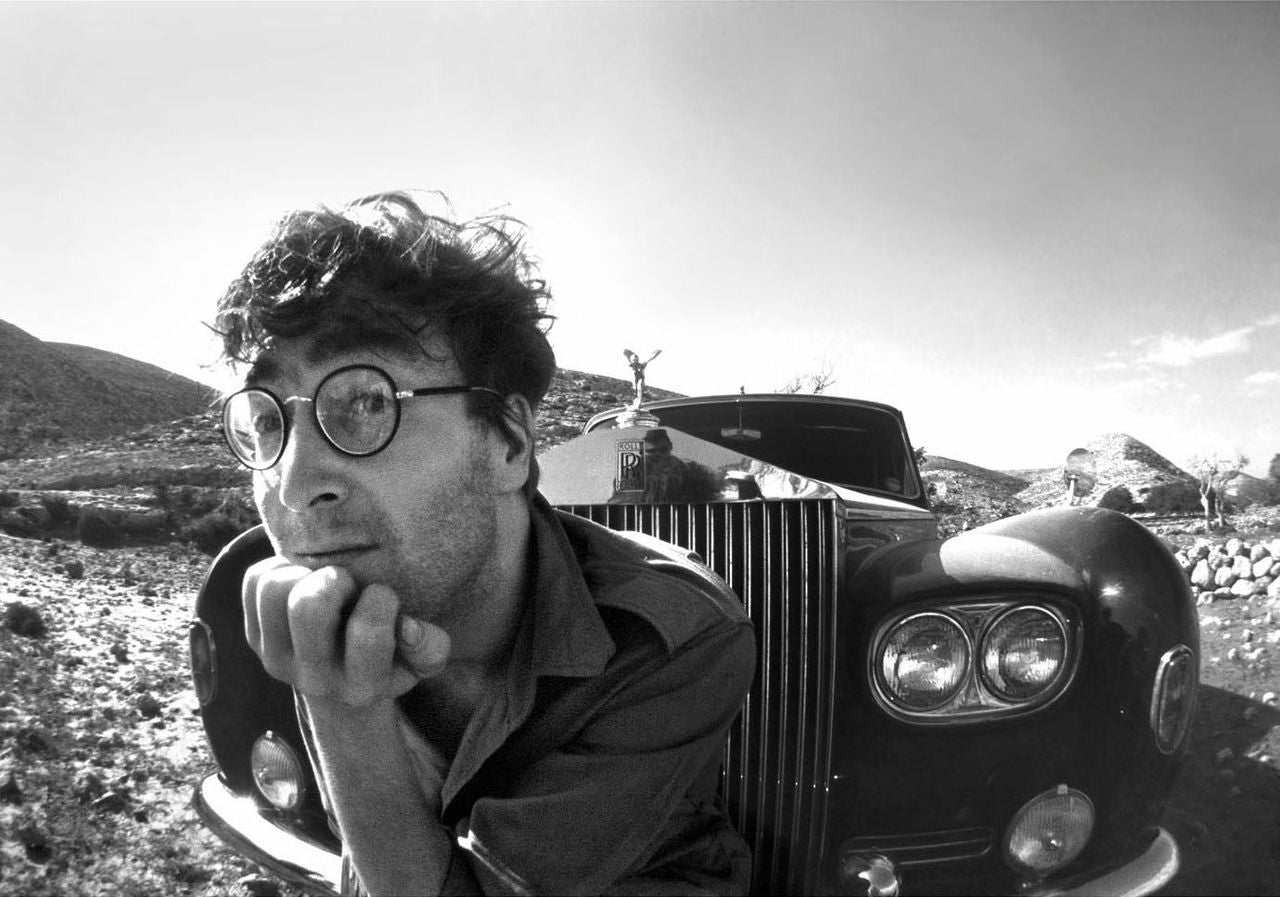John Lennon Spain 1966 by Douglas Kirkland