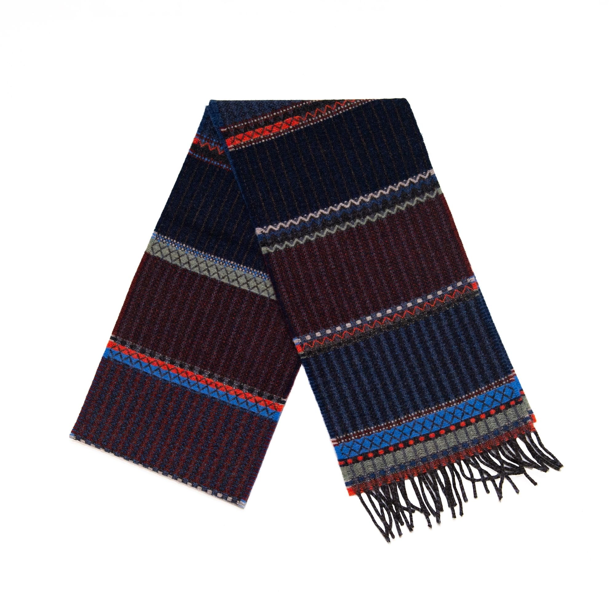 Cassia Scarf in Ink from Wallace Sewell