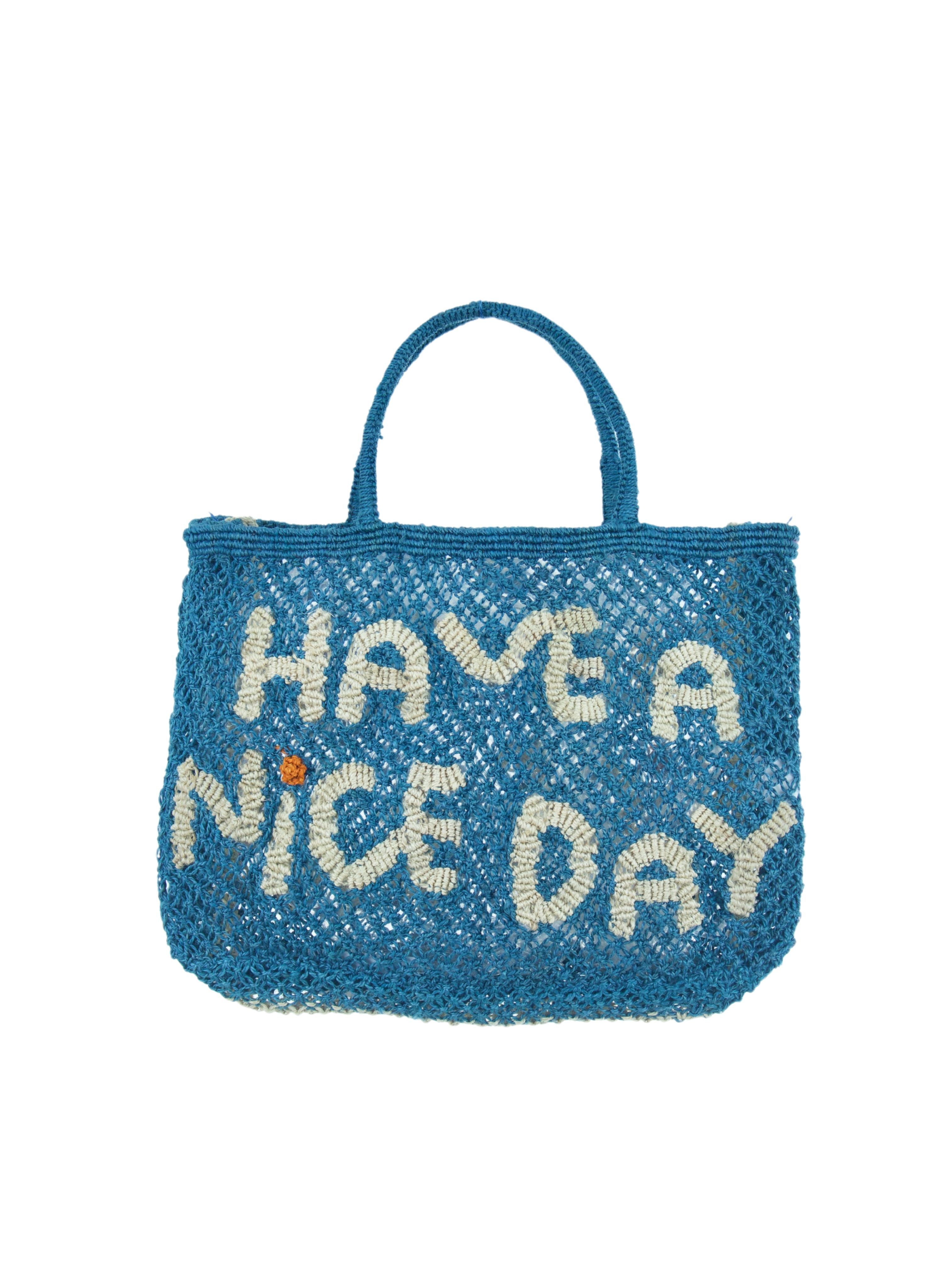 Have a Nice Day Bag in Ocean, from The Jacksons