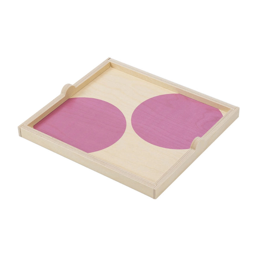 Lavender Dot Tray, from Wolfum
