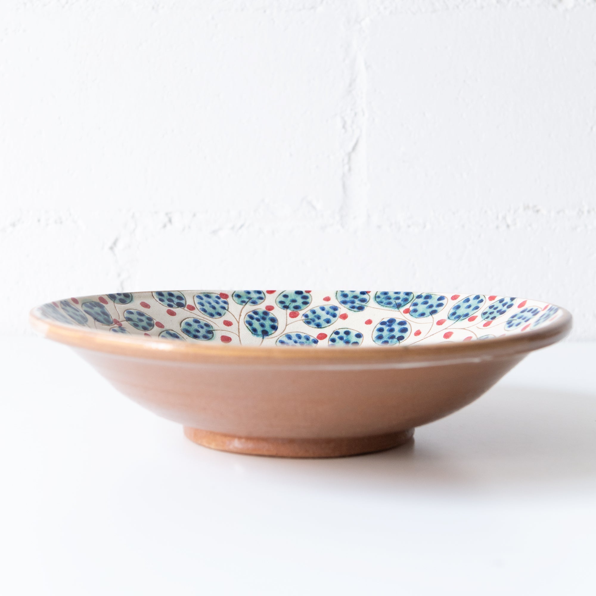 Ceramic Cherry Serving Plate, from Kiliim