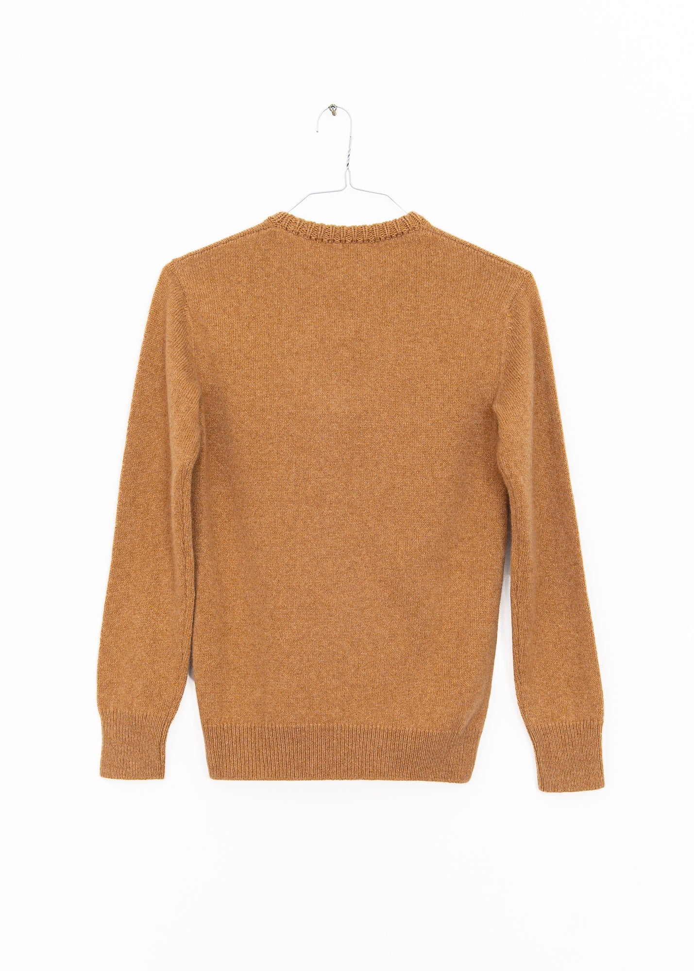 Classic Crew with Whipstitch in Taupe Red, from Harden