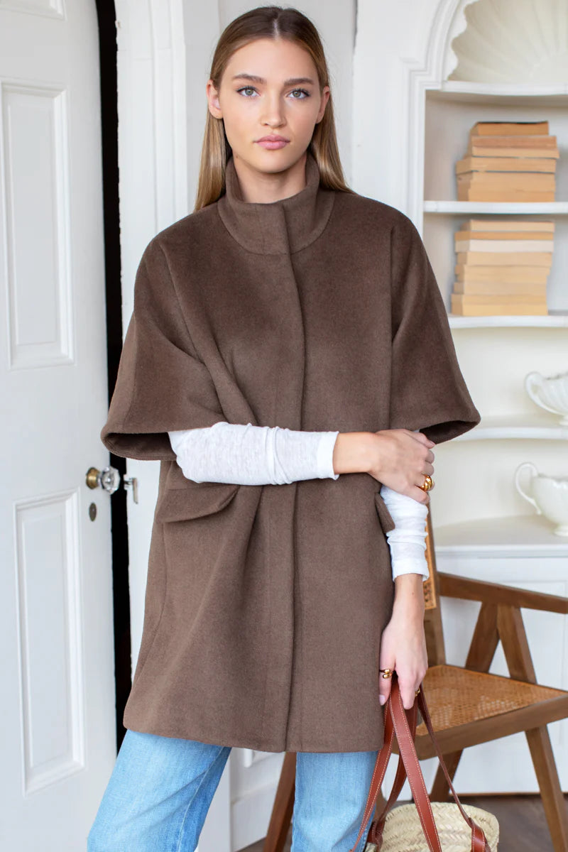 Layering Jacket in Umber Wool, from Emerson Fry