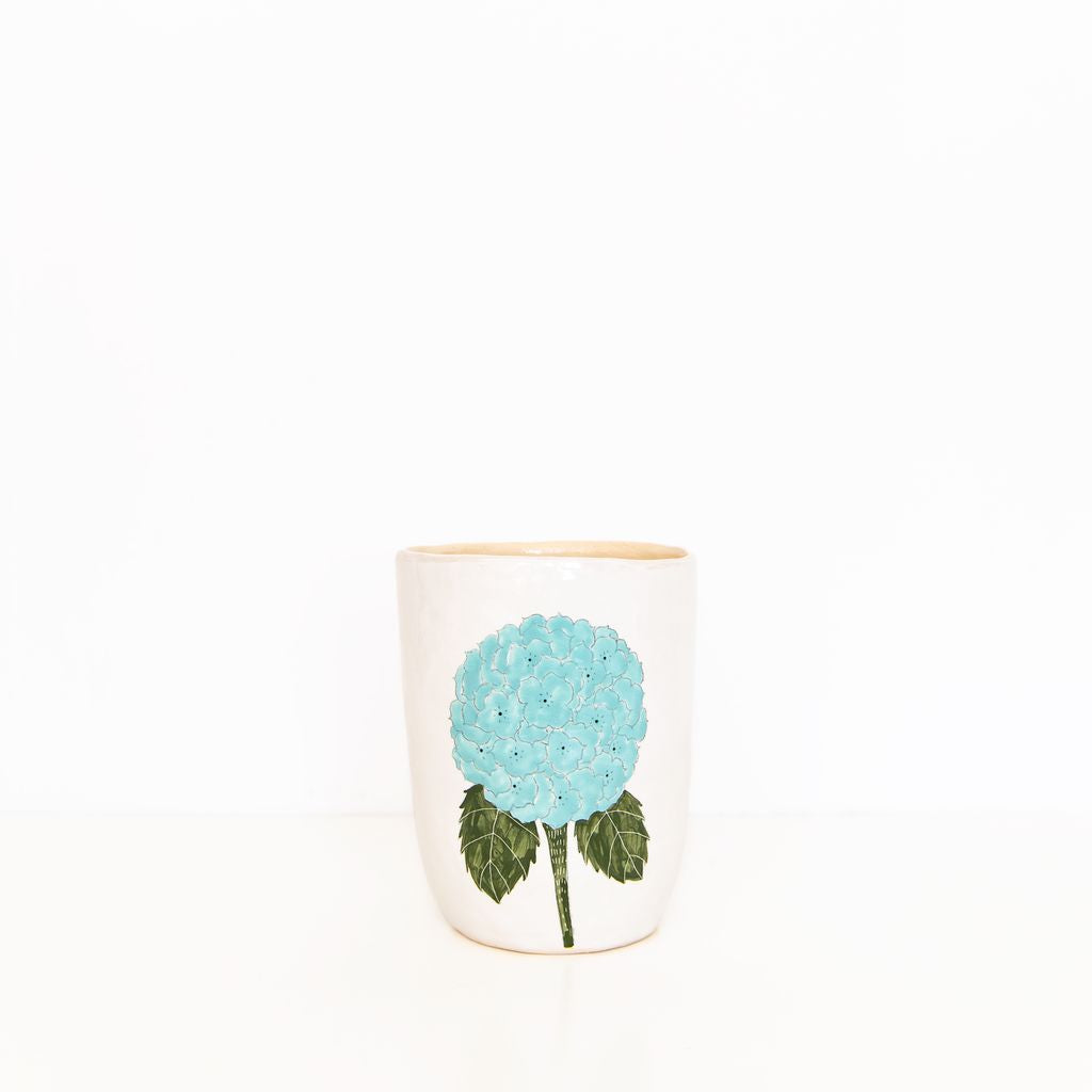 Small Flower Vase in White, from Gemma Orkin