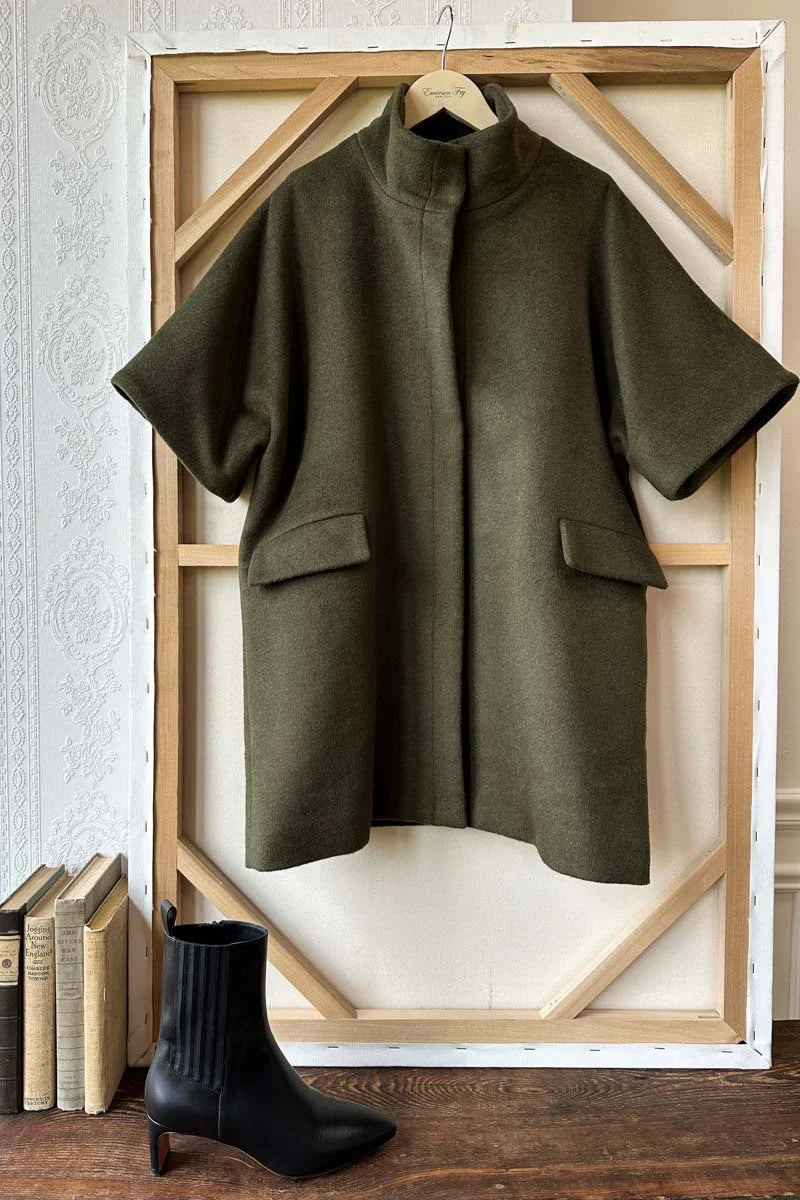 Layering Jacket in Army Green, from Emerson Fry
