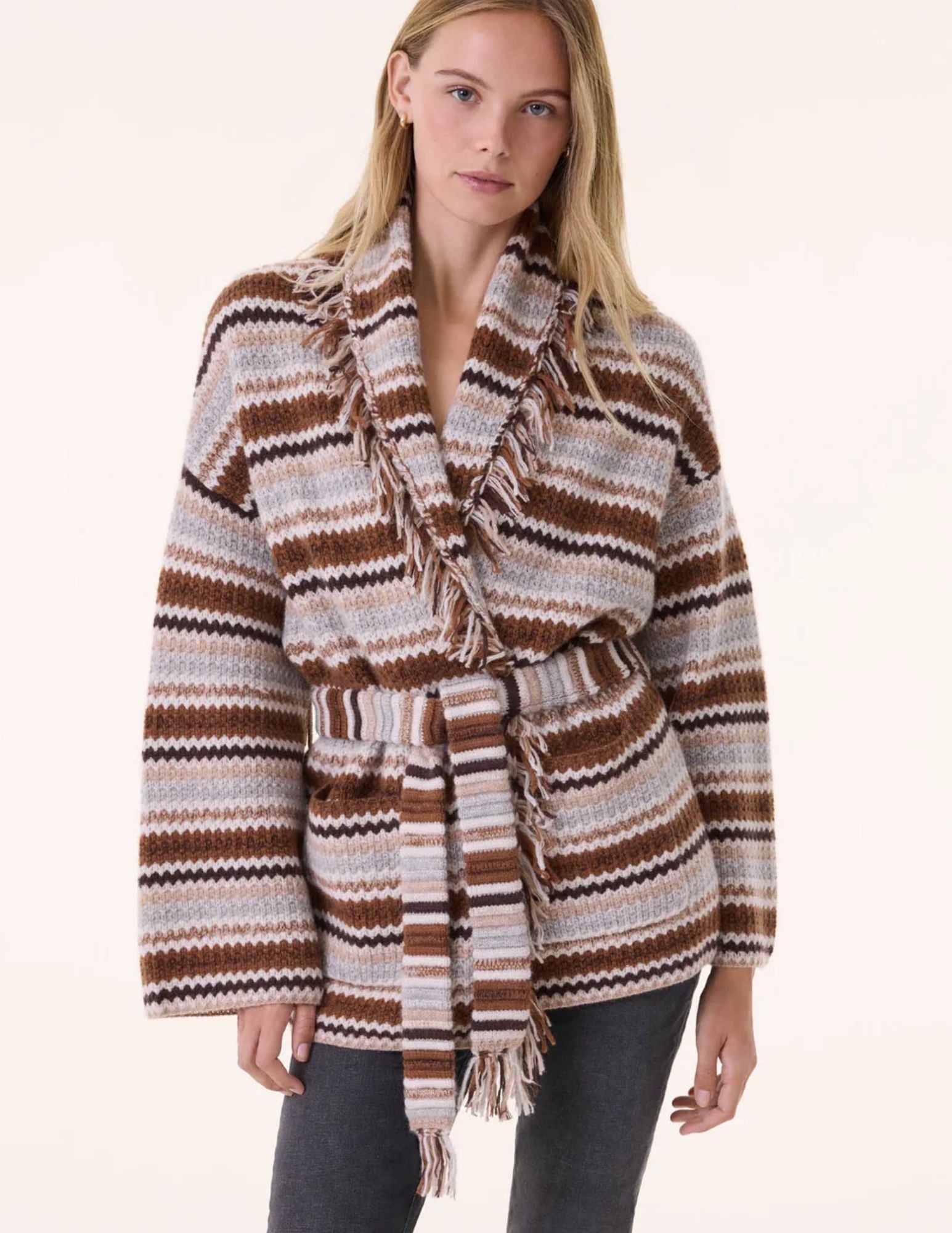 Cashmere Zaina Jacket in Camelo, from Kujten