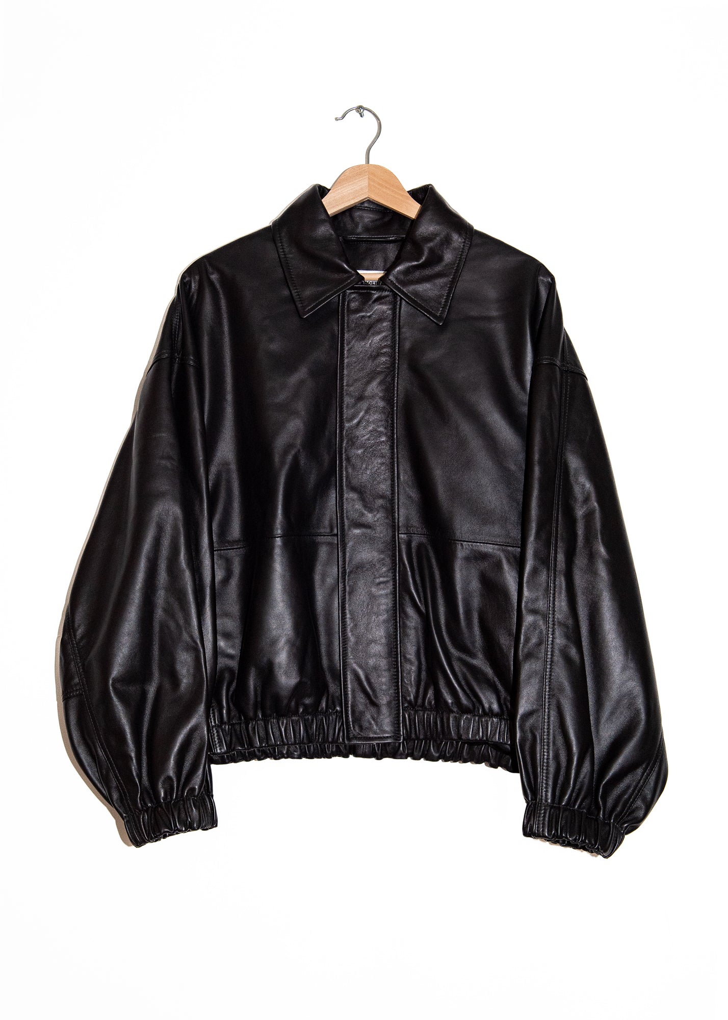 Nappa Bomber Jacket in Black, from Cordera