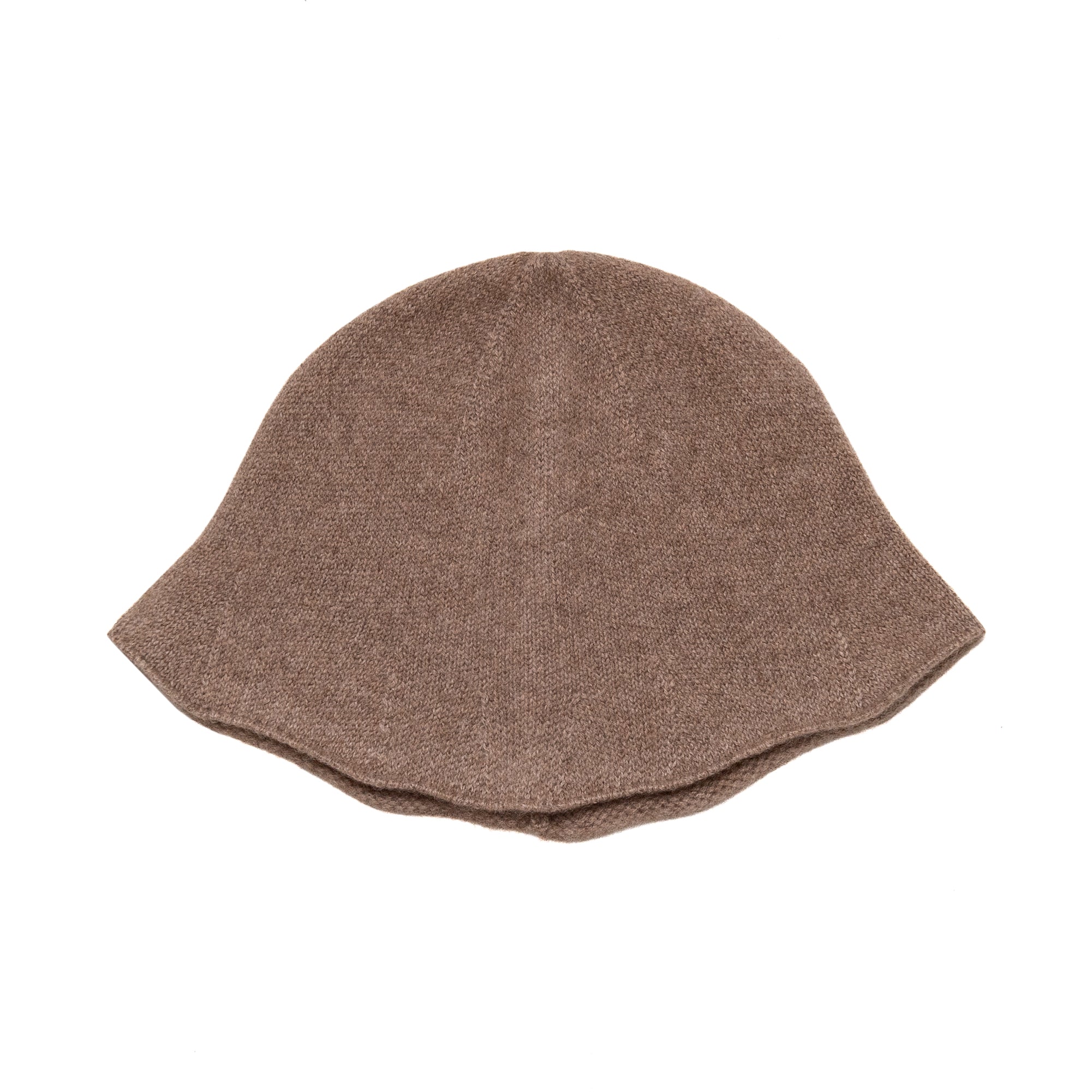 Cashmere Bucket Hat in Brown, from Oats and Rice