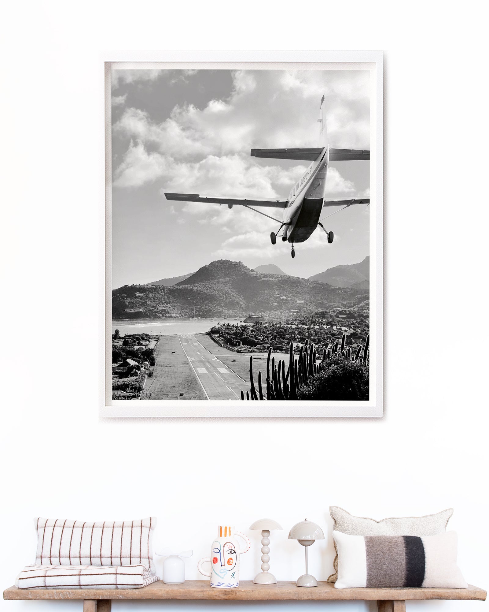 St Barth Landing by Emily Lab