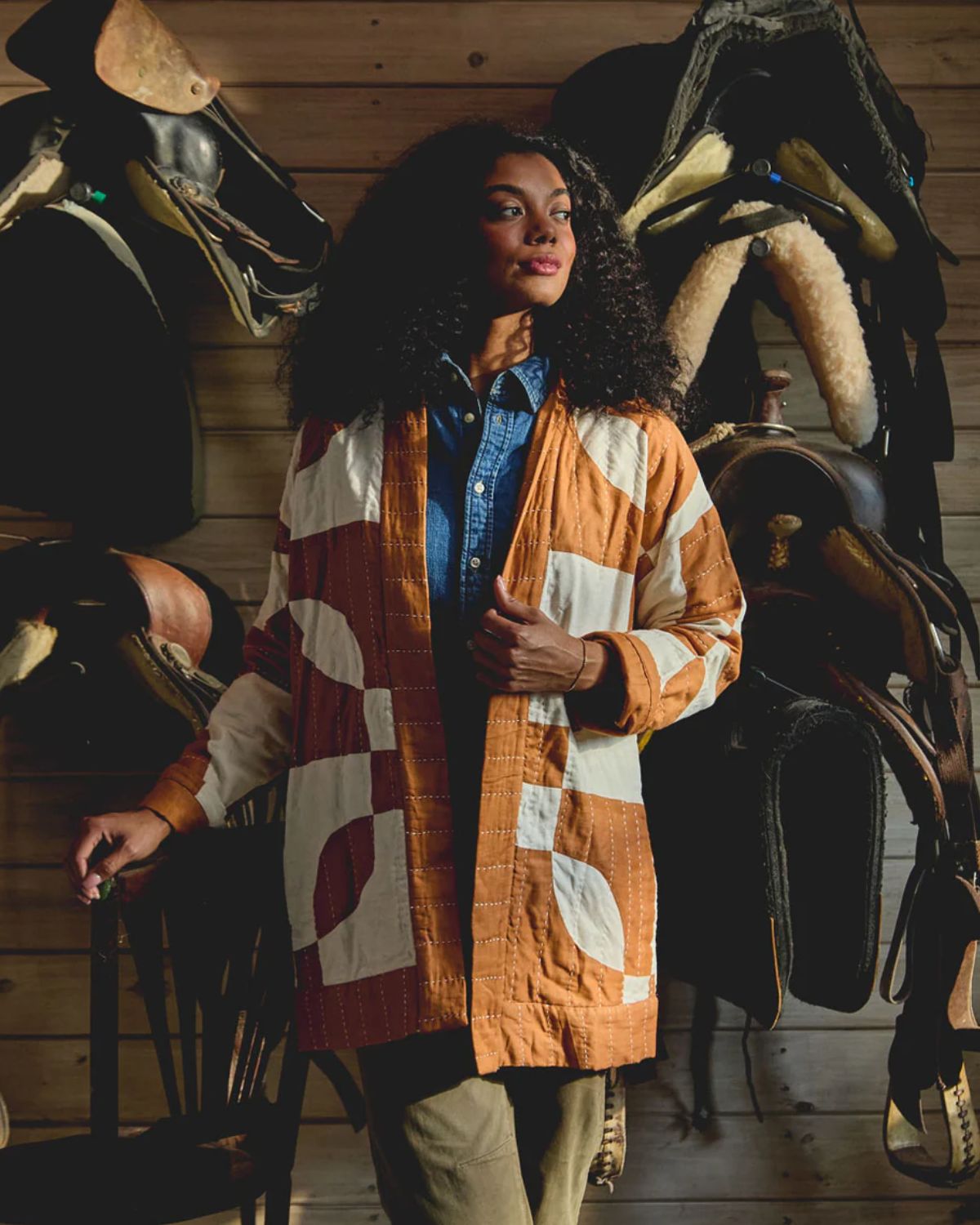 Marquise Quilted Jacket, from Anchal