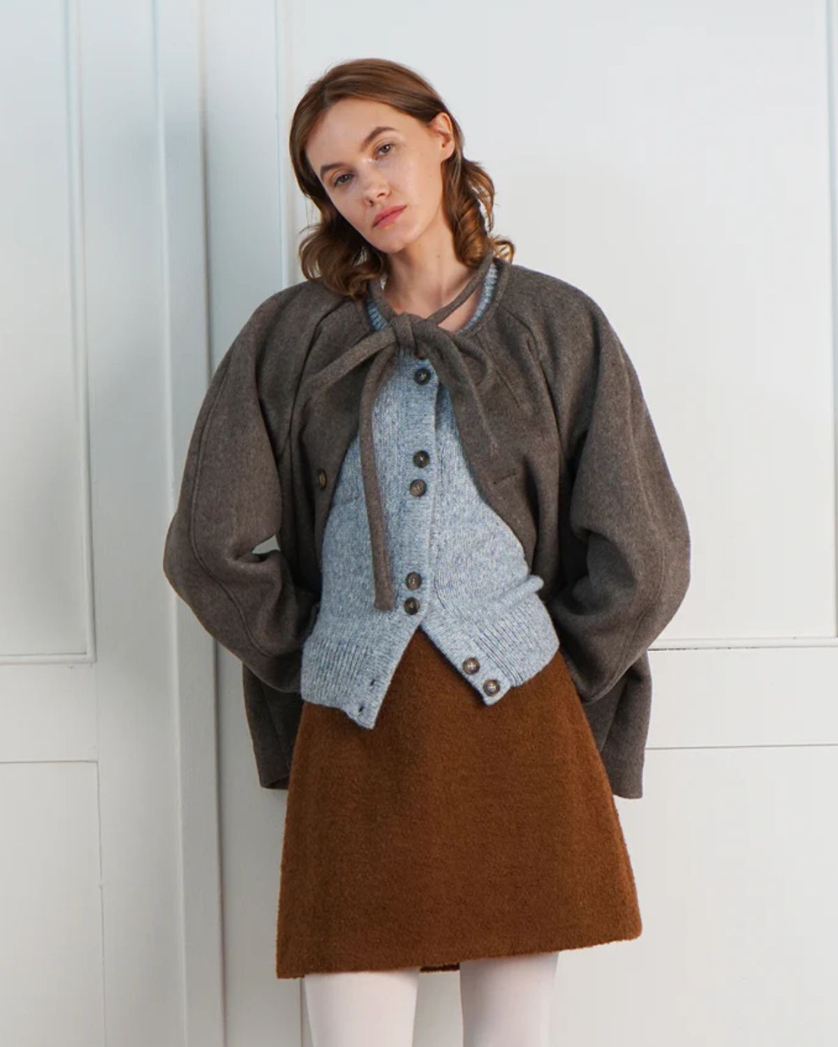 Abigail Cashmere & Wool Coat, from Proche