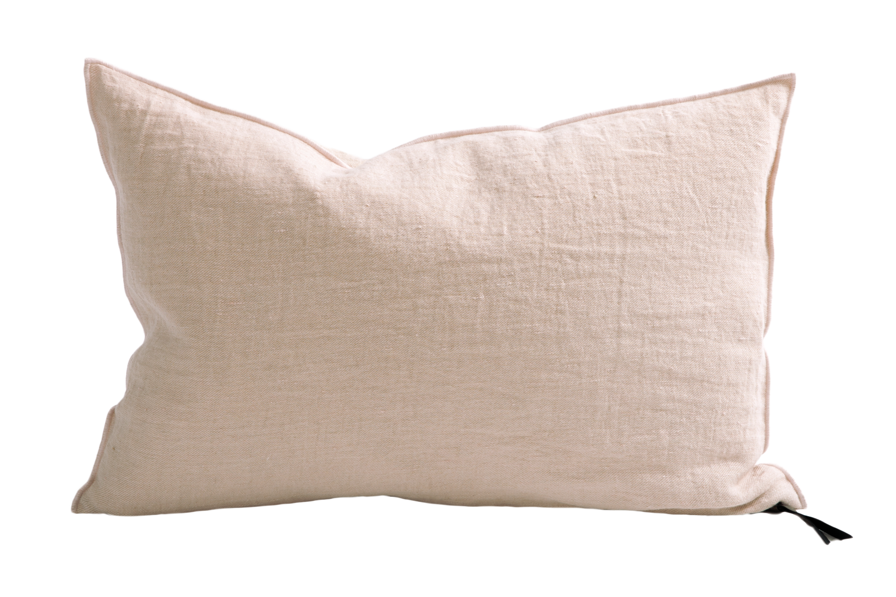 Crumpled Washed Linen Pillow 16x24 in Panty, from Maison De Vacances